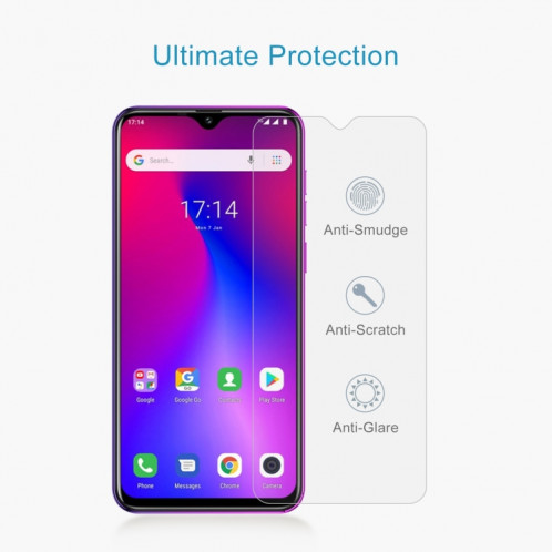 Pour Ulefone NOTE 7 10 PCS 0.26mm Film de verre trempé 9H 2.5D SH9210564-08