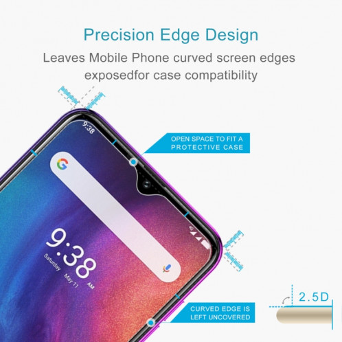 Pour Ulefone NOTE 7P 10 PCS 0.26mm Film de verre trempé 9H 2.5D SH9211818-08