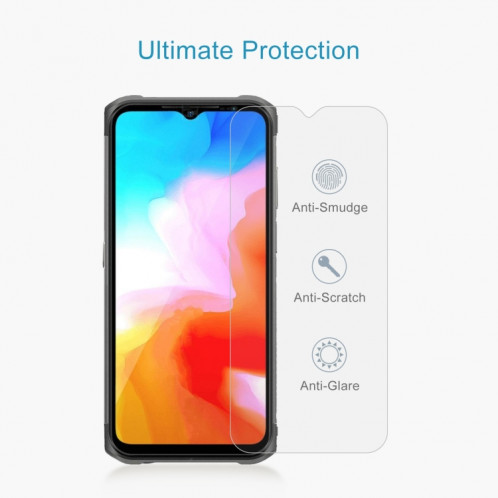 Pour Ulefone Armor 12 5g 50 pcs 0.26mm 9h 2.5D Verre trempé SH9708880-07