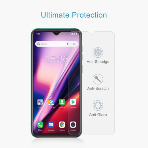 Pour Ulefone NOTE 7T 50 PCS 0.26MM Film de verre trempé de 9h 2.5D SH97121912-07
