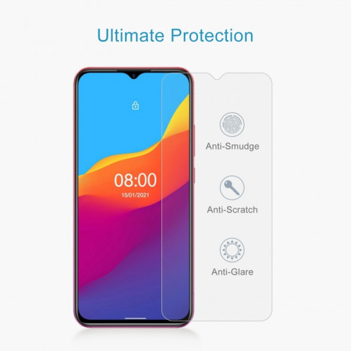 Pour Ulefone Note 10 50 PCS 0.26mm Film de verre trempé de 9h 2.5D SH9713975-07