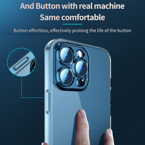 TOTUDEDESIGN AA-067 Cas de TPU TPU DROPPOOF pour iPhone 13 (transparent) ST102A1428-07