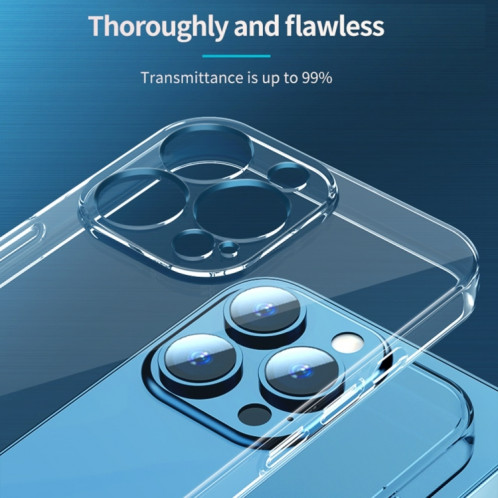 Totdesign AA-067 Série Soft DrocPoof TPU TPU PTotective pour iPhone 13 Pro (Transparent) ST103A1073-07