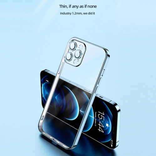 Totudesign AA-155 Soft Jane SoftCover Edition Hard Coholvating TPU Cas de protection pour iPhone 13 Pro (Bleu) ST102B698-07