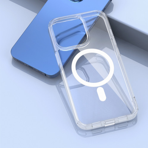Totudesign AA-160 Série de bouclier de cristal Série magnétique transparente SHELL MAGSafe Case pour iPhone 13 (transparent) ST302A494-07