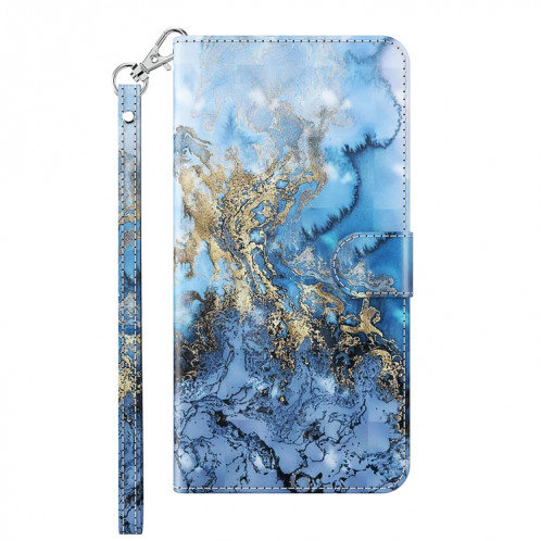 Motif de peinture 3D Horizontal Flip TPU + Coque en cuir PU avec support et carte de portefeuilles et portefeuille pour iPhone 13 Pro (Voie lactée) SH403D181-07