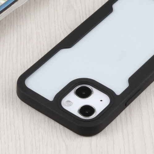 Acrylique + TPU 360 degrés Couverture complète Cas de protection antichoc pour iPhone 13 (Noir) SH002E1952-06