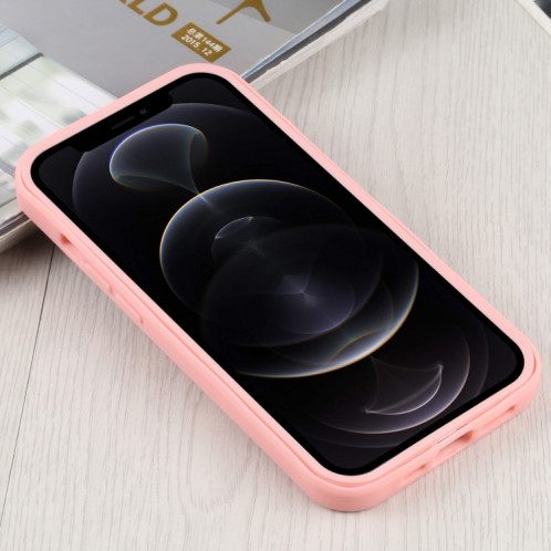 Acrylique + TPU 360 degrés Couverture complète Cas de protection antichoc pour iPhone 13 Pro (rose) SH003C186-06