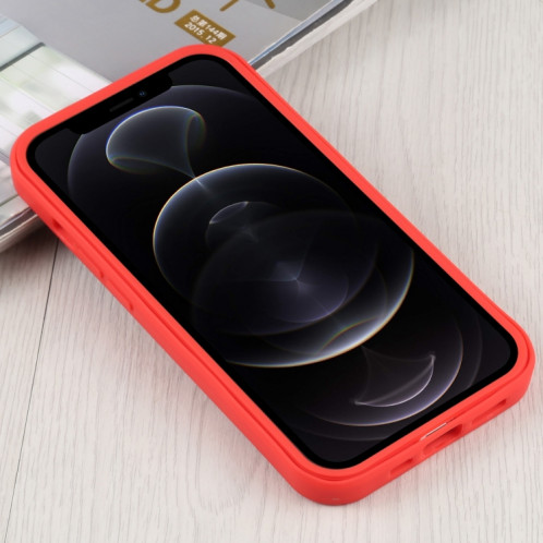 Acrylique + TPU 360 degrés Couverture complète Cas de protection antichoc pour iPhone 13 Pro (rouge) SH003F940-06