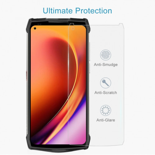 Pour Ulefone Power Armor 13 50 pcs 0.26mm 9H 2.5D Verre trempé SH3501564-07