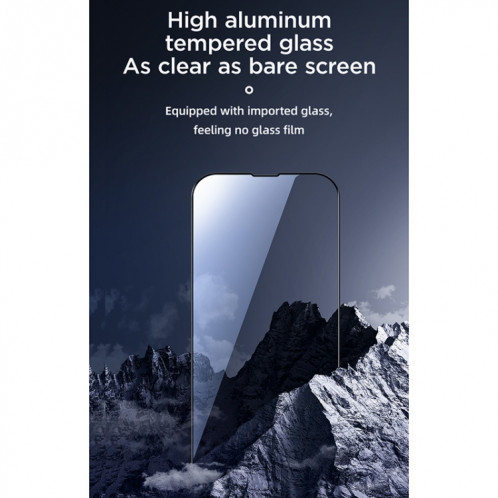 Joyroom JR-PF905 Knight Series 2.5d Silk écran Plein écran Film de verre trempé HD pour iPhone 13/13 Pro SJ9901421-07