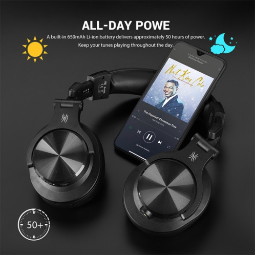 Casque stéréo Bluetooth sans fil Bluetooth sans fil Bluetooth d'Oneodio A70 SO02031169-07