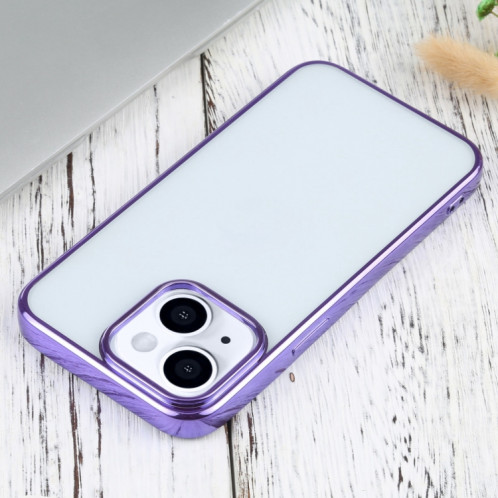 Étui de protection TPU de galvanoplastie ultra-mince pour iPhone 13 (violet) SH701A163-04