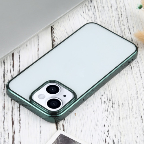 Étui de protection TPU de galvanoplastie ultra-mince pour iPhone 13 (vert) SH701E1075-04