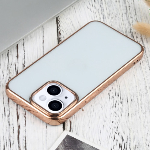 Étui de protection TPU en TPU ultra-mince pour iPhone 13 (or rose) SH701H1061-04