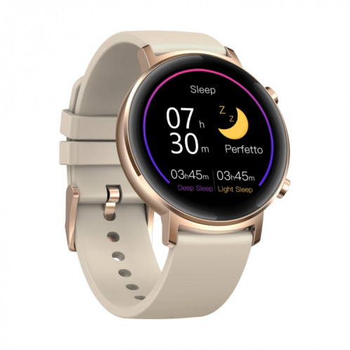 Zeblaze GTR de 1,3 pouce IPS Color Screen Screen Bluetooth 5.1 30m Wather Watch Smart Watch, Support Moniteur de sommeil / Moniteur de fréquence cardiaque / Femmes Menstrie Cycle Rappel / Mode sportif (Or) SZ501B1023-08