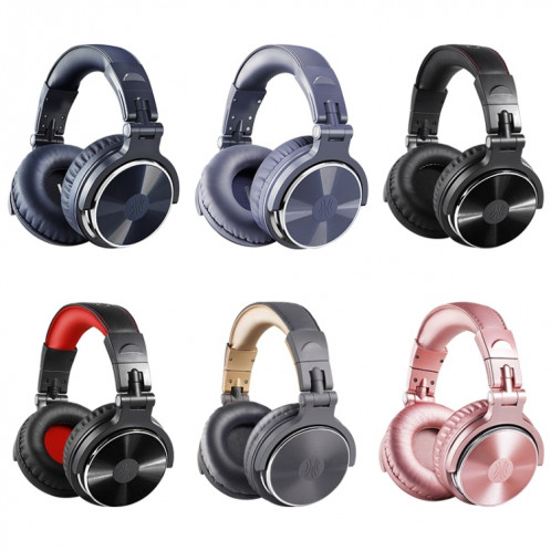 Casque câblé à la tête Oneodio Pro-10 à la tête avec microphone, couleur: or rose SO56061088-07