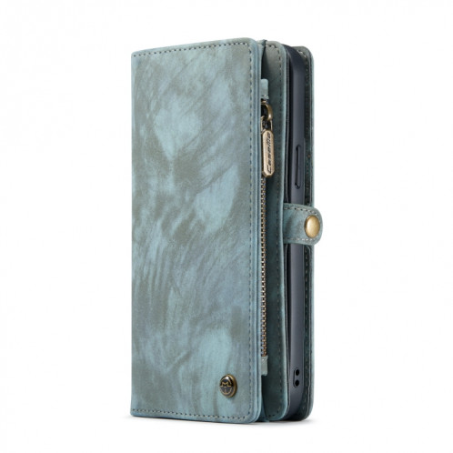 Caseme-008 étui en cuir horizontal multifonctionnel multifonctionnel détachable avec fente et portefeuille et cadre photo à glissière pour iPhone 13 PRO (Bleu) SC702D1792-07