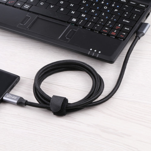 Câble de données de transmission du coude USB-C / C / C / C / C / C / C / C / C / Cable Longueur du câble: 1M SH83021478-05