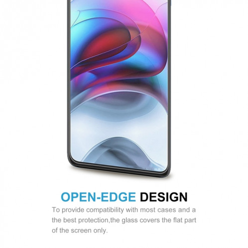 Pour le film de verre trempé de Motorola Edge S 0.26mm 9H 2.5D SD6603555-08