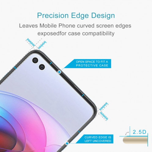Pour Motorola Edge S 10 pcs Film de verre trempé de 0,26 mm 9H 2.5D SH690390-08