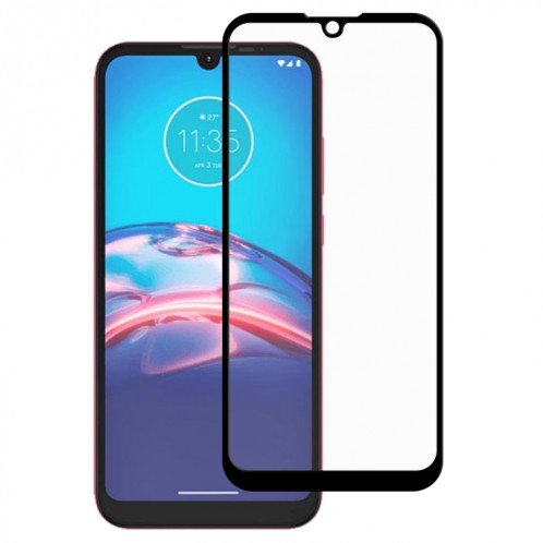 Pour Motorola Moto E6i Colle Colle Plein couverture Protecteur de protection trempé SH7401998-08
