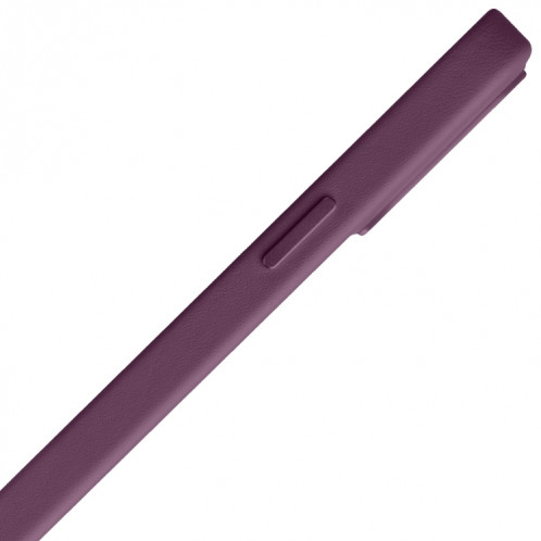 QIALINO NAPPA COWHIDE MAGSAFE Cas de protection magnétique pour iPhone 13 Pro (cristal violet) SQ503E800-05