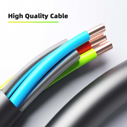 Endoscope de câble à câble à usage unique Y19 8 mm avec écran LCD couleur IPS de 4,3 pouces, longueur de câble: 2m (jaune) SH101A1353-014