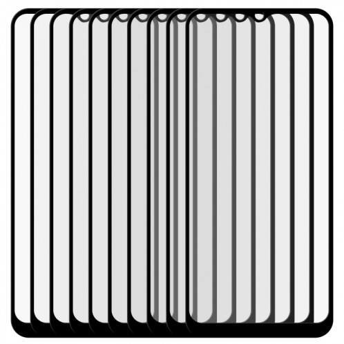 Pour Motorola Moto E20 25 PCS Film de verre trempé en plein écran complet SH20021513-07