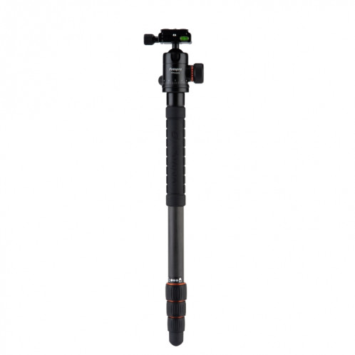 Trépied de caméra de fibre de carbone Fotopro X-Go Plus E avec une tête de boule à double action SF08031252-05