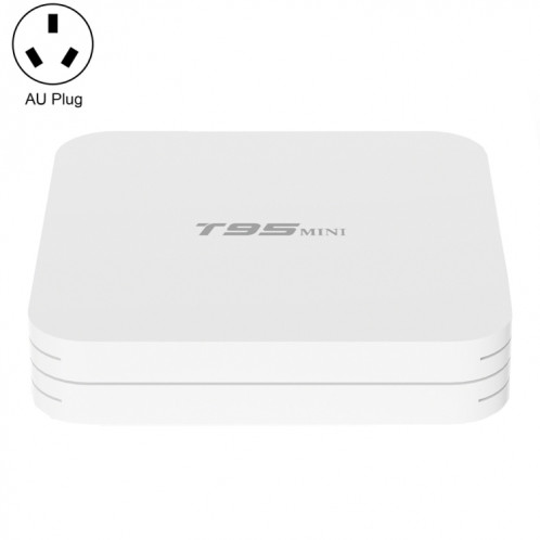 T95Mini 4K HD Network TV Boîte supérieure, Android 10.0, Allwinner H313 Quad Core 64 bits Cortex-A53, 1 Go + 8 Go, Support 2.4G WiFi, HDMI, AV, LAN, USB 2.0, UA SH28041256-012