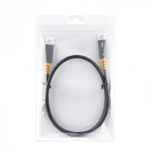 9046 100W USB-C / TYPE-C Homme sur USB-C / Type-C Câble de données à deux couleurs à deux couleurs 4K Câble vidéo audio pour Thunderbolt 3, Longueur du câble: 1M SH1803974-07