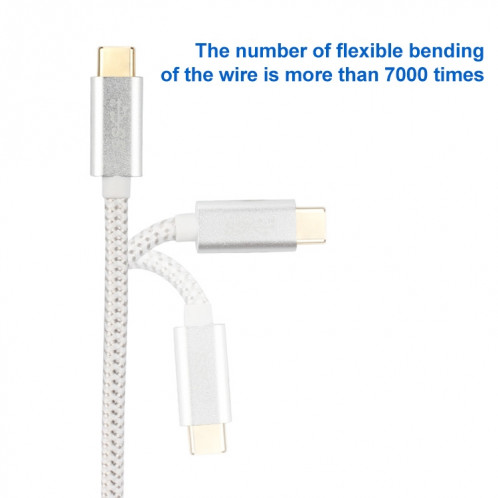 Mâle C / C / C / C / Câble de données de la fonction USB-C / C / C / C / C / C / C / Longueur du câble: 1M SH6801424-07