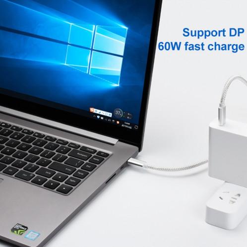 Mâle C / C / C / C / Câble de données de la fonction USB-C / C / C / C / C / C / C / Longueur du câble: 1M SH6801424-07