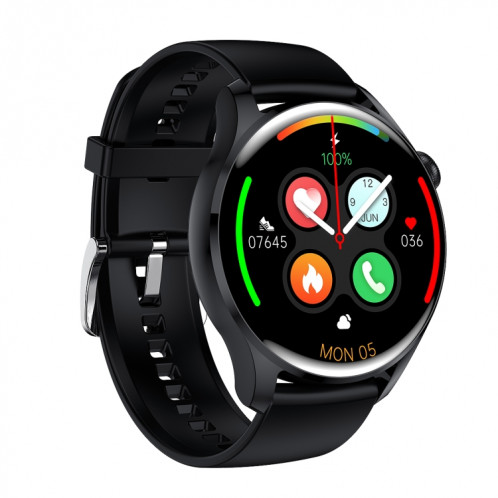 M103 1.35 pouce IPS Color Screen Smart Watch Smart Watch, Support Surveillance du sommeil / Surveillance de la fréquence cardiaque / Call Bluetooth / Playback, Style: Strap Silicone (Noir) SH701A635-010