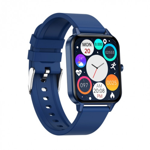 MX7 1.69 pouces IPS écran tactile IP68 Wather Watch Smart Watch, Support Surveillance du sommeil / Surveillance de la fréquence cardiaque / Appel Bluetooth / Surveillance de la température corporelle (bleu) SH101C1867-09