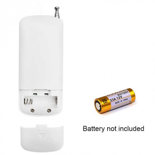 1000-2e Pompe à eau à deux boutons Moteur Smart Socket Control Lampe Apprentissage Télécommande sans fil, Fréquence: 315m 4.7 (Blanc) SH003A204-04