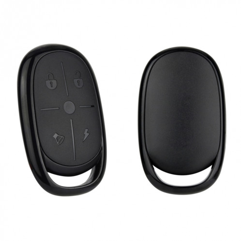AK-K2000812 STYLE DE COPIE DE COPIE À 4 BOUTONS BARRIÈRE ÉLECTRÉE DE GARAGE DE GARAGE DE PORTE DE PIÈGE DE VOITURE DE VOITURE DE VOITURE, FRÉQUENCE: 315MHZ (Noir) SH301A429-07