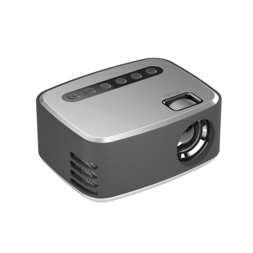 T20 320x240 400 Lumens Portable Home Cinéma LED HD Projecteur Numérique, Version de Base US Plug(Argent) SH201B267-09