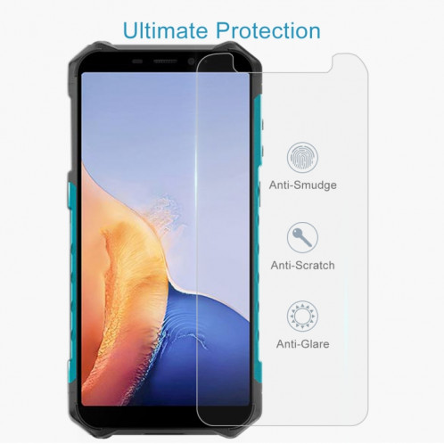 Pour Ulefone Armor x9 10 pcs 0.26mm film de verre trempé 9H 2.5D SH5703183-08