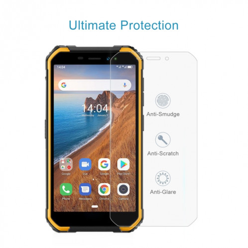 Pour Ulefone Armor x6 10 pcs 0.26mm film de verre trempé de 9h 2.5D SH4701753-06
