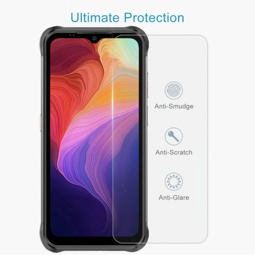 Pour Ulefone Power Armor 14 50 pcs 0.26mm 9H 2.5D Verre trempé SH49021139-07
