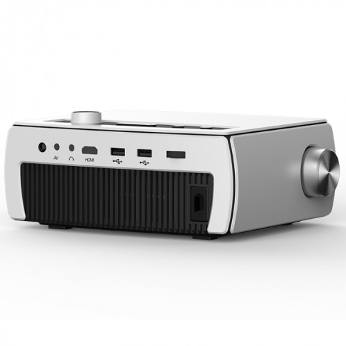YG430 Android Version 1920x1080 2500 Lumens Portable Home Théâtre LCD HD Projecteur HD, Type de prise: Fiche AuU (Silver) SH204A1962-07