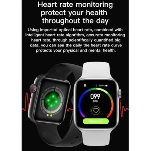 T500 1.44 pouces TFT Touch Smart Watch Smart Watch, Support Surveillance du sommeil / Surveillance de la fréquence cardiaque / Call Bluetooth / Bluetooth Music Playback (Bleu) SH901C228-08