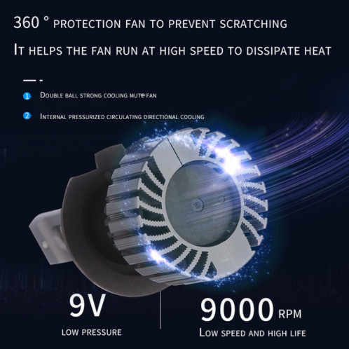 1 paire G8 Plus H7 DC9-16V / 30W / 8000LM / 6000K IP67 voiture LED 3570 Lampe Perles de perles de lampe (lumière blanche) SH305A1408-07