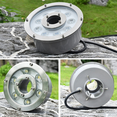 Lumière sous-marine de fontaine sous-marine d'alliage d'aluminium d'anneau de paysage de 6W LED (lumière blanche) SH801A1399-07