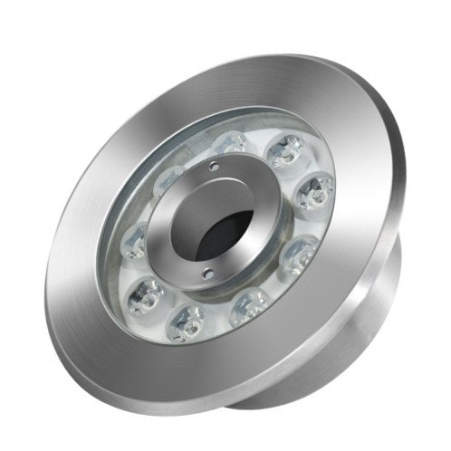 12W Paysage Coloré Couleur Change Bague LED Acier inoxydable Fontaine sous-marine Lumière (colorée) SH303A397-08