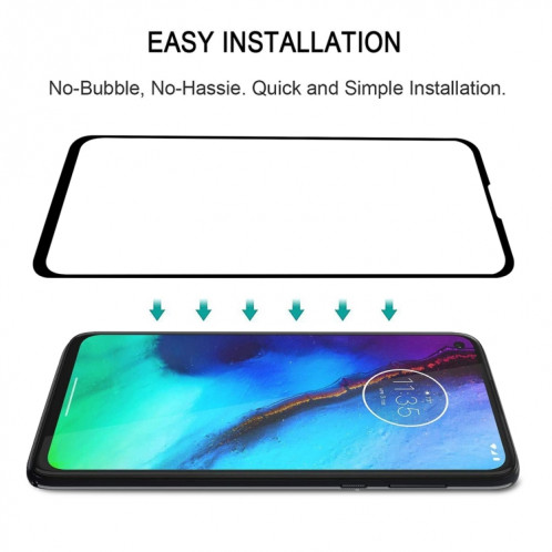 25 PCS Plein Glue Cover Screen Protector Film de verre trempé pour Motorola Moto G Power 2022 SH4503586-07