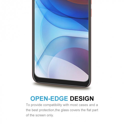 Film de verre trempé de 0,26 mm 9H 2.5D pour la puissance Motorola Moto E7i SD67011417-08