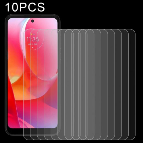 10 pcs 0.26mm 9h 2.5d film de verre trempé pour Motorola Moto G Power 2022 SH7004448-08